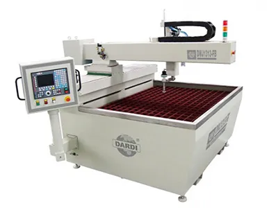 DWJ1313 Flying Bridge Style 3-Axis Waterjet Cutting Machine