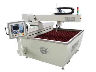 DWJ1313 Flying Bridge Style 3-Axis Waterjet Cutting Machine