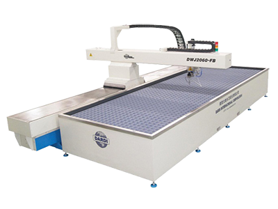 DWJ2060 Flying Bridge Style 3-Axis Waterjet Cutting Machine